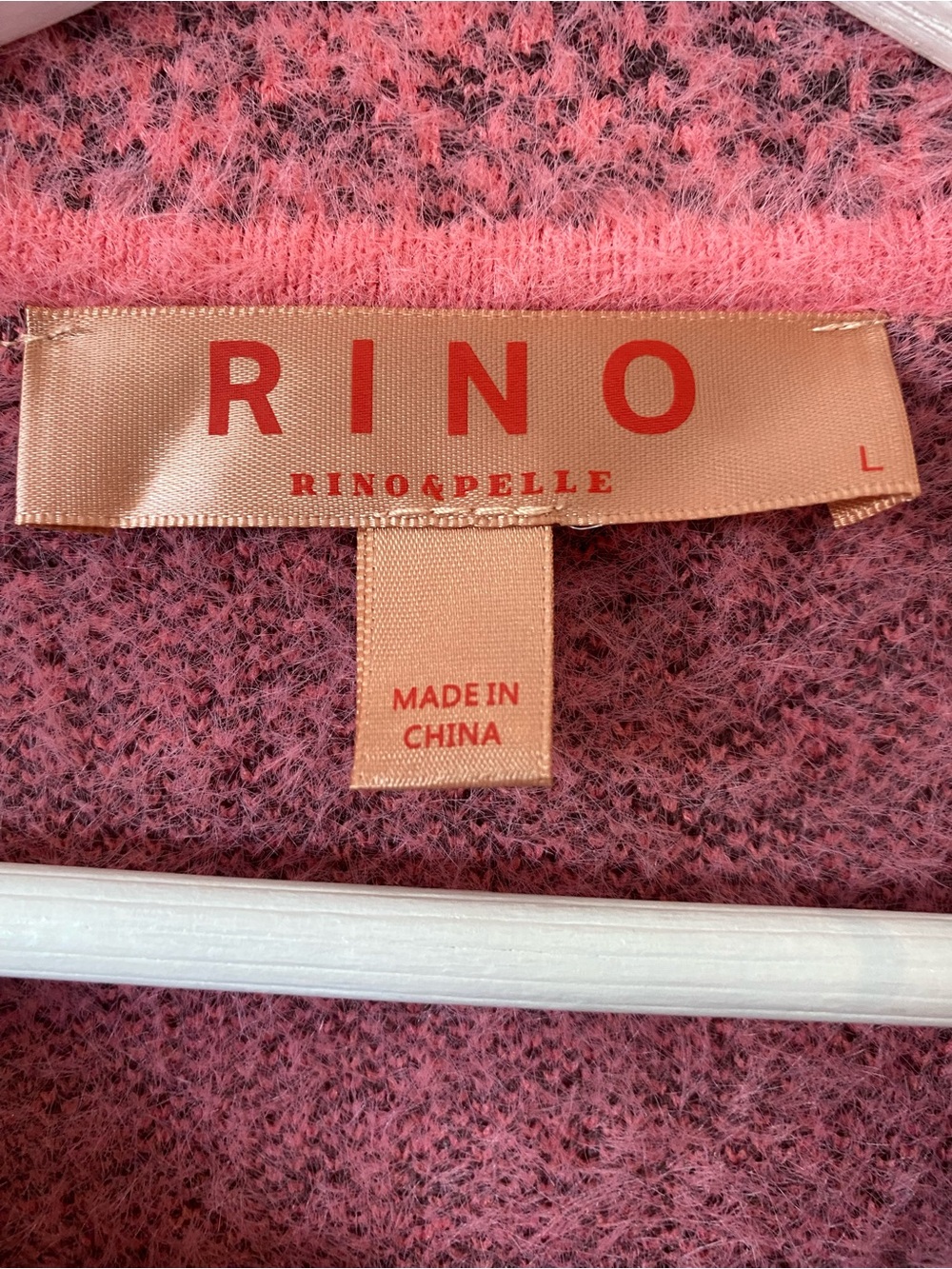 Pink Textured Button-Up Cardigan - Picture 4 of 6